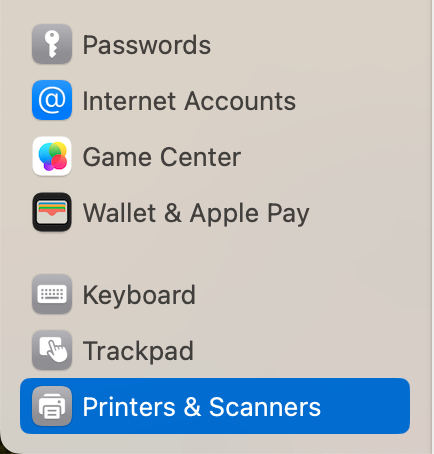 printers and scanner